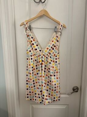 Alice and Olivia Silk Y2K Mini Dress